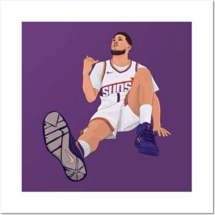 Devin Booker digital illustration Posters and Art